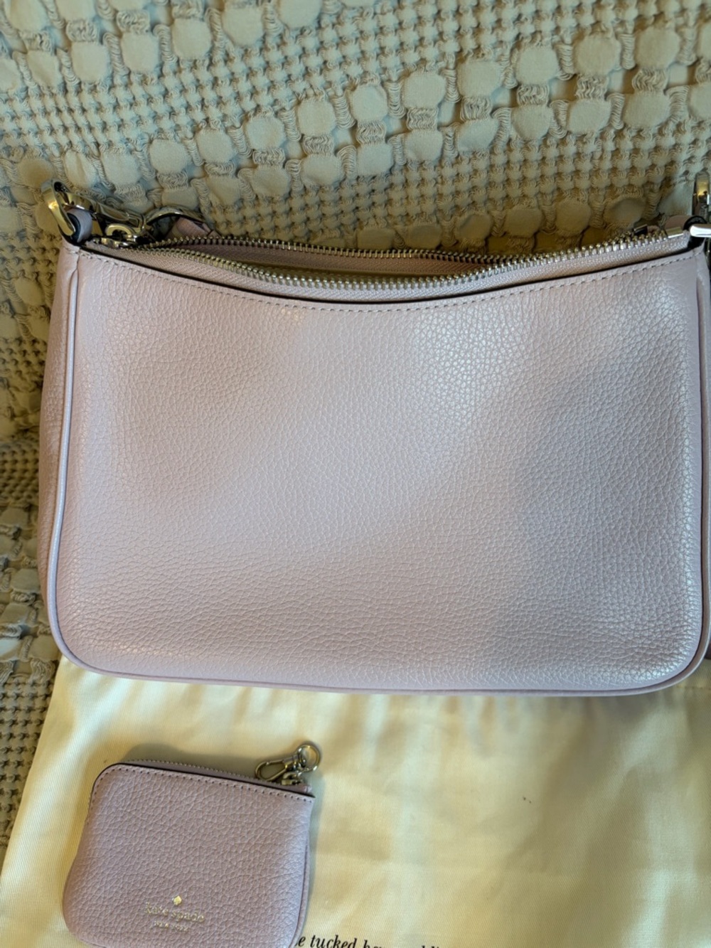 EUC Kate Spade Emma shoulder/crossbody in Lavender. - Picture 3 of 5